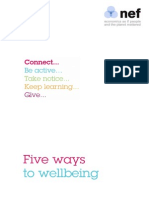 Five Ways to Well-being-NEF