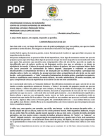 Atividade Texto Leitura Textualidade