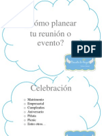 Cmo Planear Tu Evento