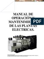 Manual Operacion Mantenimiento Plantas Electricas