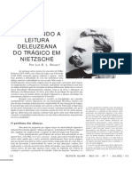 Marginando A Leitura Deleuziana Do Trágico em Nietzsche