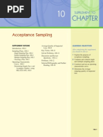 Acceptance Sampling