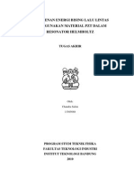 Preface Laporan TA - Pemanenan Energi Bising Lalu Lintas Menggunakan Material PZT Dalam Resonator Helmholtz