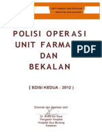 Polisi Operasi Unit Farmasi