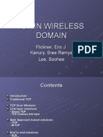 TCP in Wirless Domain