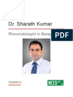 Dr. Sharath Kumar - Rheumatologist in Bangalore