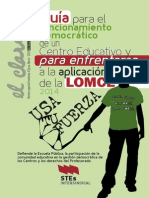 Guía para El Funcionamiento Democrático de Un Centro Educativo y para Enfrentarse A La Aplicación de La LOMCE