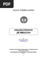 Download 2 Modul Pembelajaran Analisis Struktur Jembatan by Jodi Yusuf Fadholy SN235802898 doc pdf