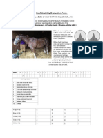 Hoof Usability Evaluation Form: Pulse