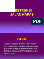 Obstruksi Jalan Napas Atas