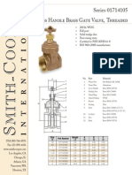 Series 01714105 Brass Gate Valve Cross Handle-1