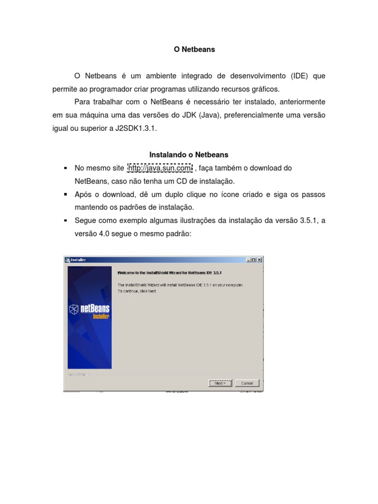Aplicacoes Com Netbeans PDF | PDF