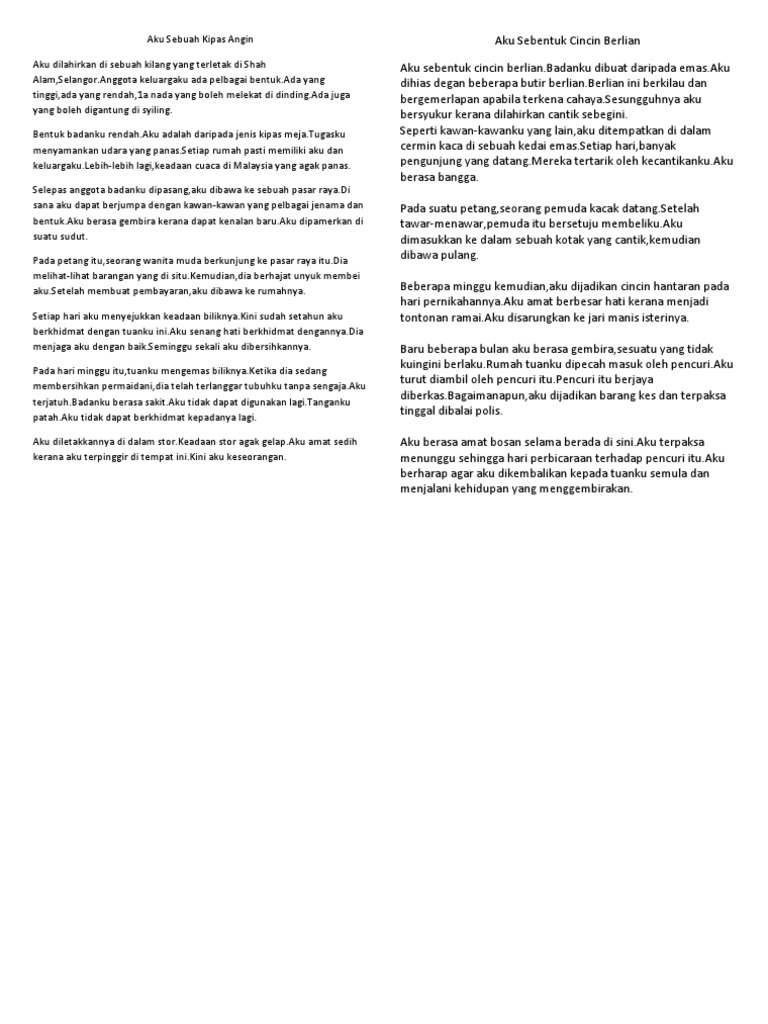 Karangan Autobiografi Pdf