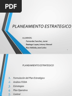 Pasos Del Planeamiento Estratgico