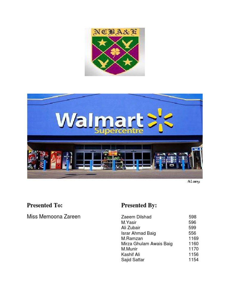 Wal Mart Assignment PDF Walmart Overtime
