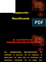 Parámetros Inspección Rectificante