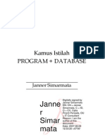 Kamus Istilah Program + Database