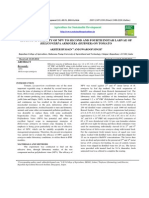 Effective Toxicity of NPV To Second and Fourth Instar Larvae of PDF