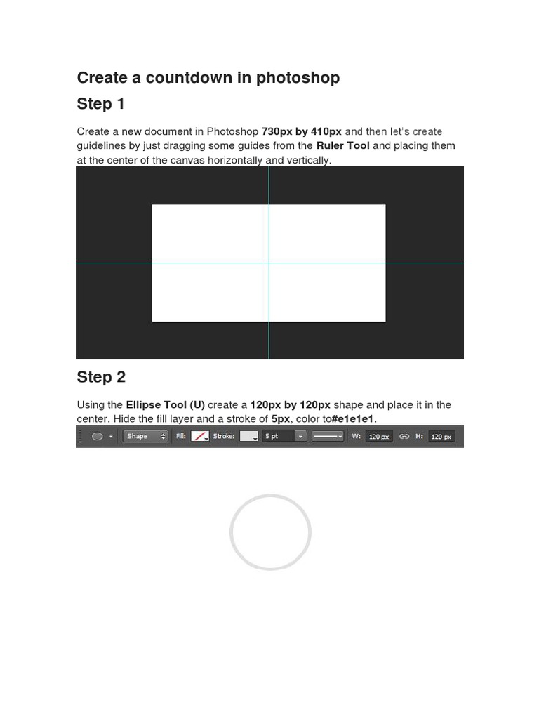 Create a Photoshop Countdown Timer | PDF