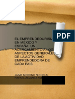 El Emprendedurismo en Mexico y Espana Un Acercamiento a Los Aspectos Generales de La Actividad Emprendedora de Cada Pais