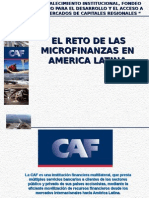 Reto de Microfinanzas en America Latina