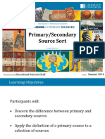 Primary Secondary Sort 2014