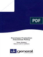 Purchase Protection Insurance 2014-Mar