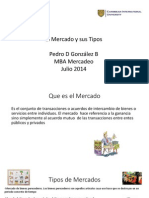 El Mercado y Sus Tipos Pedro Gonzalez PDF
