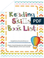 reading skills book list