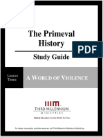 The Primeval History - Lesson 3 - Study Guide
