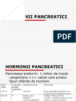 HORMONII PANCREATICI