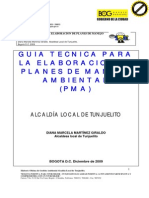 Guia Tecnica para La Elaboracion de Pma