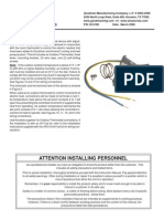 Goodman Outdoor T-Stat I&O Manual March06