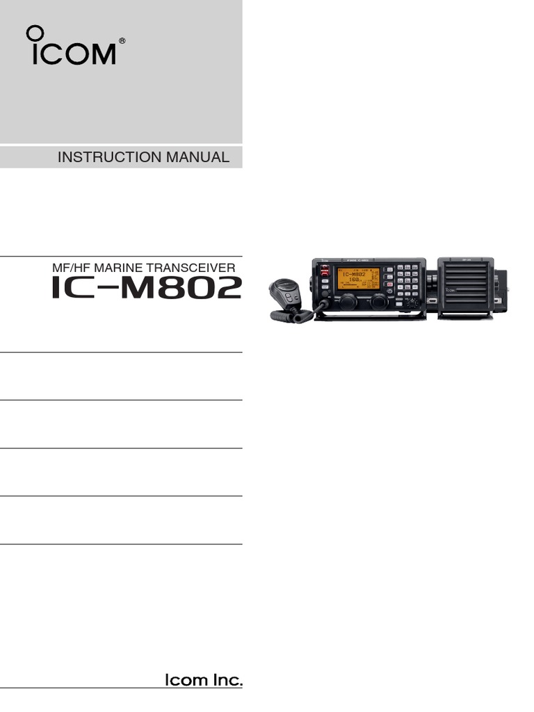 Ic M802 U | PDF | Electrical Connector | Radio