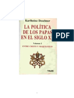 7294988 La Politica de Los Papas en El Siglo XX I Karlheinz Deschner