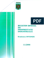 Buletin Oficial de Proprietate Industriala