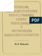 Nikulin N V - Manual Del Electricista Principiante