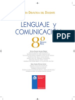 Lenguaje y Comunicación - 8° Básico (GDD)