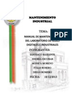 Manual Mantenimiento