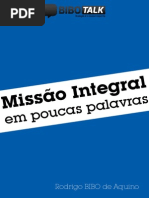 Missão Integral - Rodrigo Bibo de Aquino