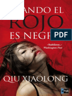 Cuando El Rojo Es Negro - Qiu Xiaolong