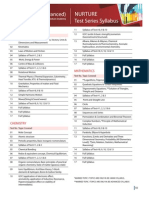 Syllabus NTJP Jee (Main Advanced) Allenkota