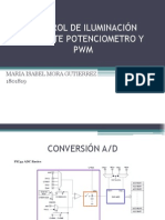 Control de Iluminación Mediante Potenciometro y Pwm