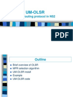 OLSR Routing Protocol in NS2