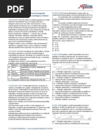 Geografia Brasil Natural Estrutura Geologica Relevo Exercicios