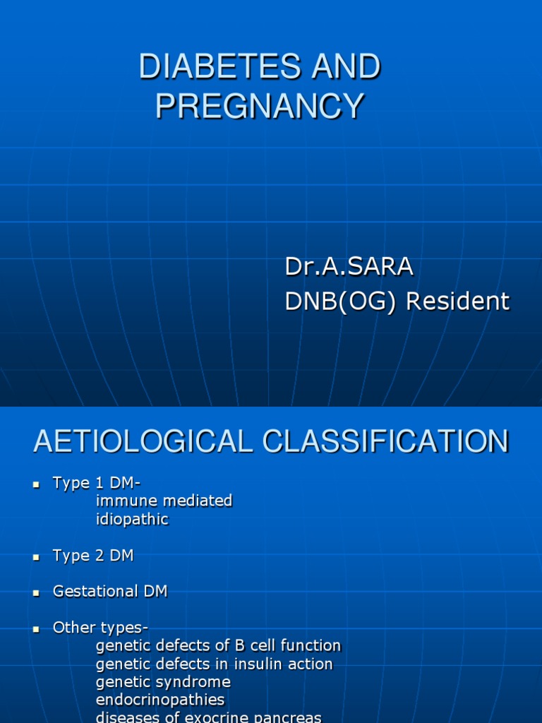 Diabetes Management in Pregnancy | PDF | Diabetes | Fetus