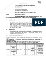 Informe Mensual Especialistas Alexander -Marzo 2014