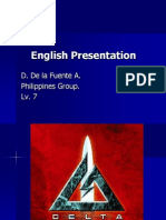 English Presentation