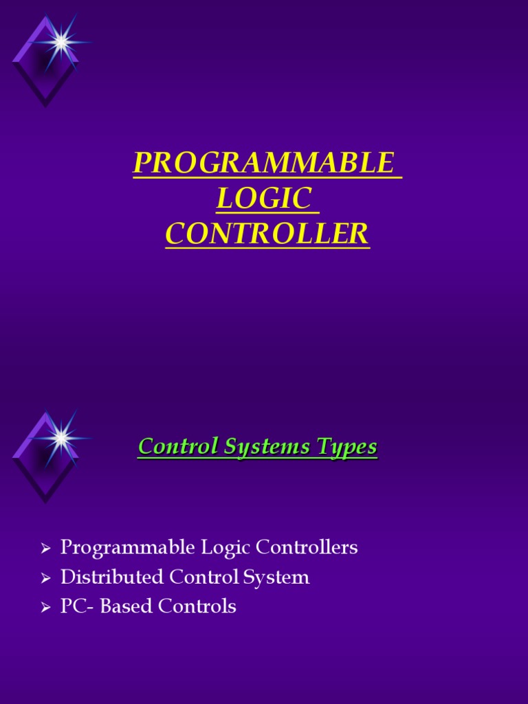 Programable Logic Controller | Download Free PDF | Programmable Logic ...