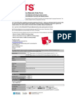 Official IELTS Practice Materials Order Form